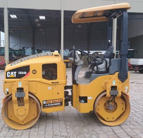 Rolo Compactador Tandem Caterpillar CB 34B